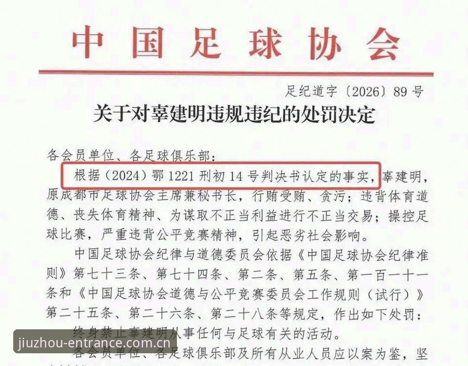 九州体育2025 足协第三批禁足名单最新动态:终身禁足17人,九州体育2025同步更新完整处罚数据